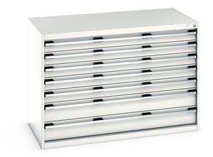 Bott Workshop Storage Drawer Units1300mmW x 750mmD Bott Cubio 7 Drawer Cabinet 1300Wx750Dx900mmH